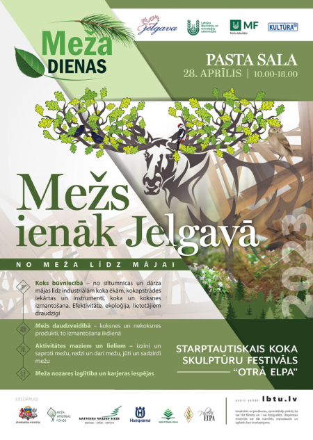 28. aprīlī - Mežs ienāk Jelgavā