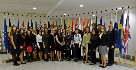 LLU studenti Eiropas Parlamentā