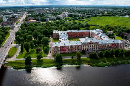 LLU history, Jelgava palace
