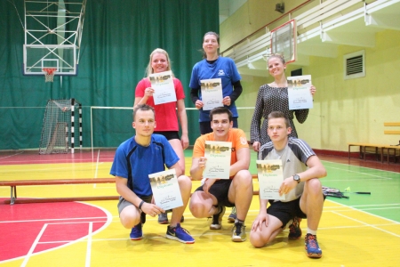 LLU pirmkursnieku badmintona turnīrā piedalās 43 dalībnieki