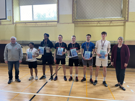 LBTU studenti piedalās XXXIV Latvijas Universiādes sacensībās badmintonā