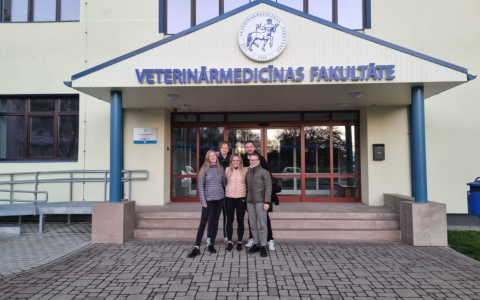 International Veterinary Medicine Students from Czech Republic visit LBTU