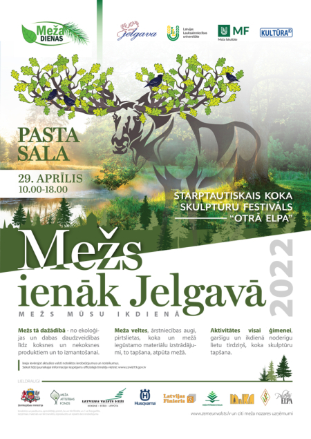 29. aprīlī - Mežs ienāk Jelgavā 