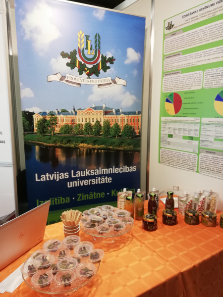 LLU prezentēs zinātnieku izstrādnes izstādē "Riga Food 2021"
