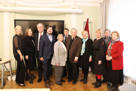 Izglītības un zinātnes ministrijā tiekas Latvijas Augstskolu profesoru asociācijas valdes pārstāvji