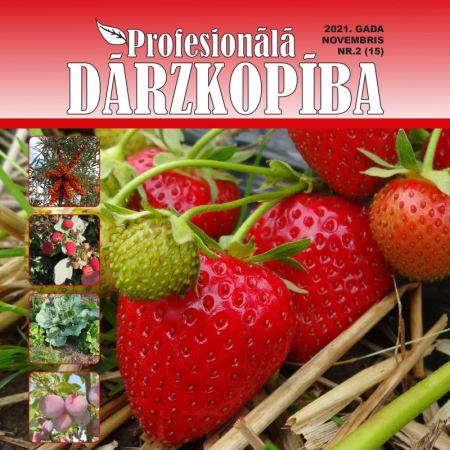 Publicēts jaunākais žurnāls “Profesionālā dārzkopība” 