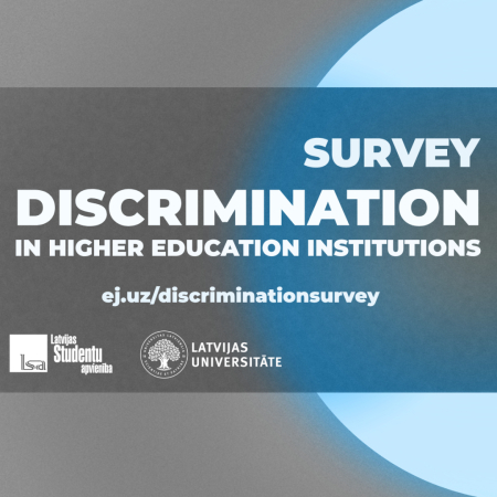 Take part in the survey about discrimination in higher education institutions