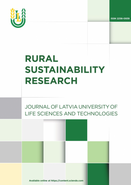LLU žurnāls "Rural Sustainability Research" indeksēts Scopus datubāzē
