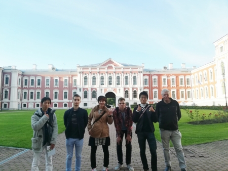 Japānas studentu un mācībspēku piedzīvojumi Jelgavā