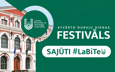 Jelgavā norisināsies Atvērto durvju dienas festivāls "Sajūti LaBiTeU"